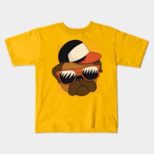 Pug Cool Dog Kids T-Shirt